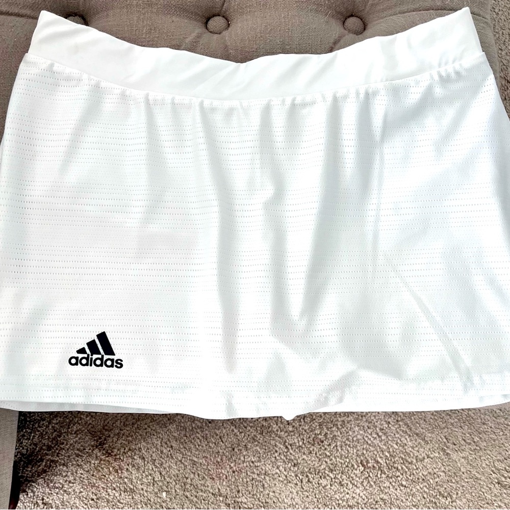 Adidas Climalite Tennis Skirt - White US size M